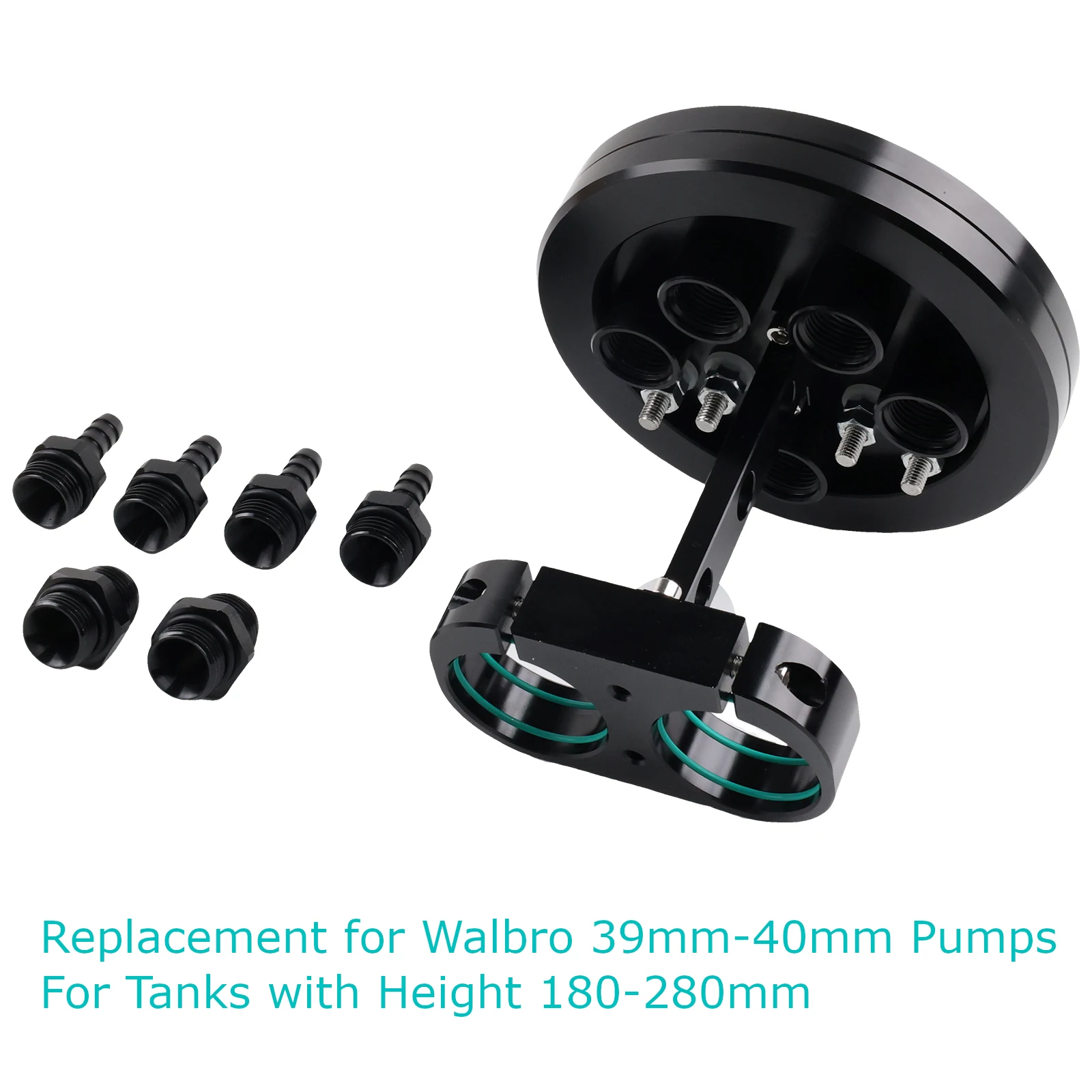 Soporte doble Walbro para bomba de combustible de 39-40 mm