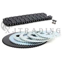 Kit piñón y cadena T8F para Mini Moto y ATV 47/49 cc 2T
