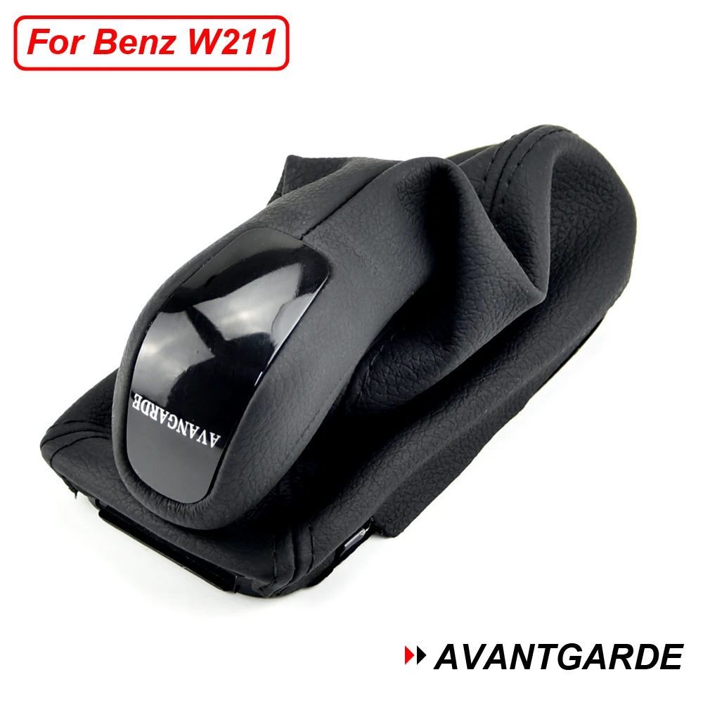 Funda palanca de cambios automática Mercedes W211 cuero - imagen 5