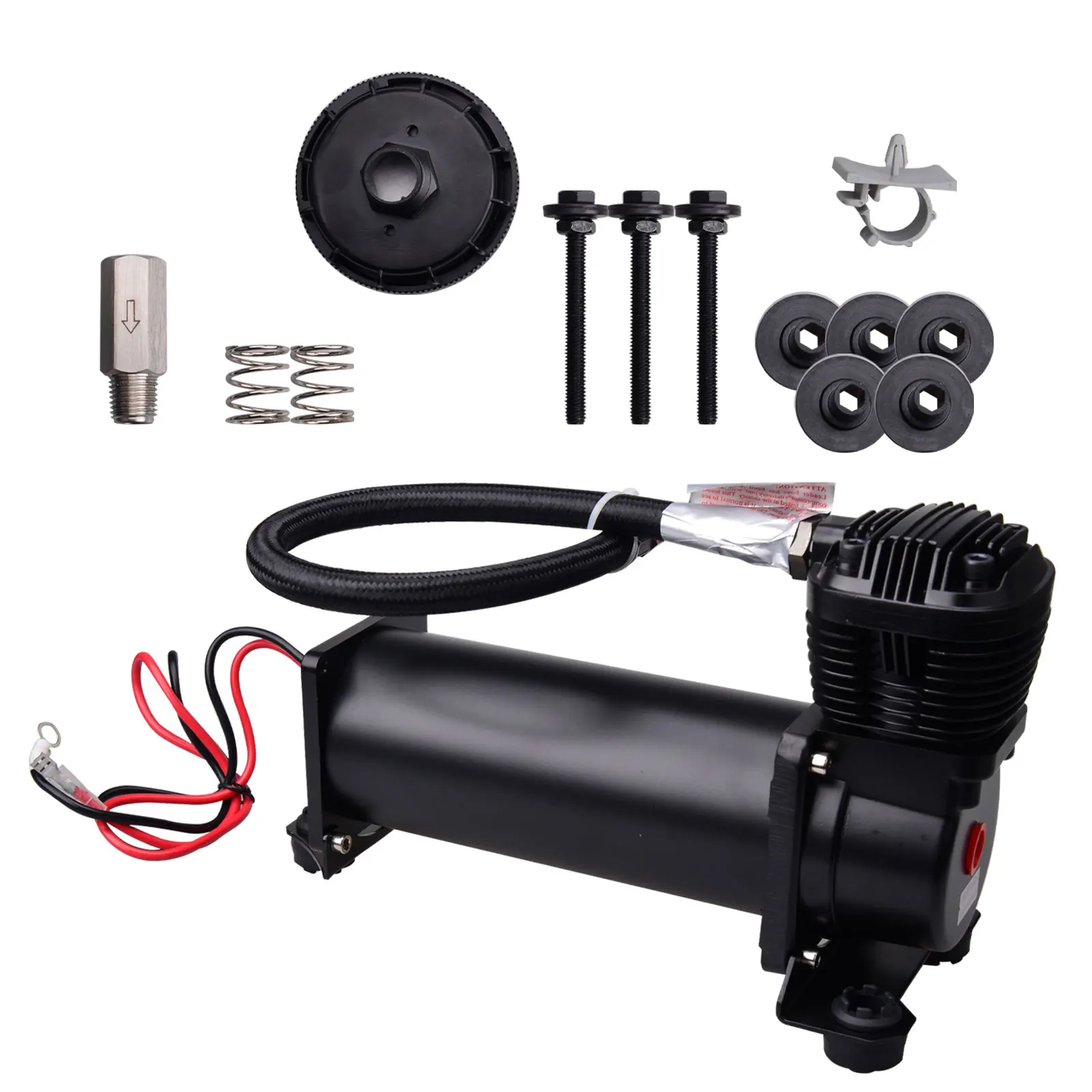 CARTEEAIR Compresor suspensión neumática 12V 300PSI SQ495 supersilencioso - imagen 2