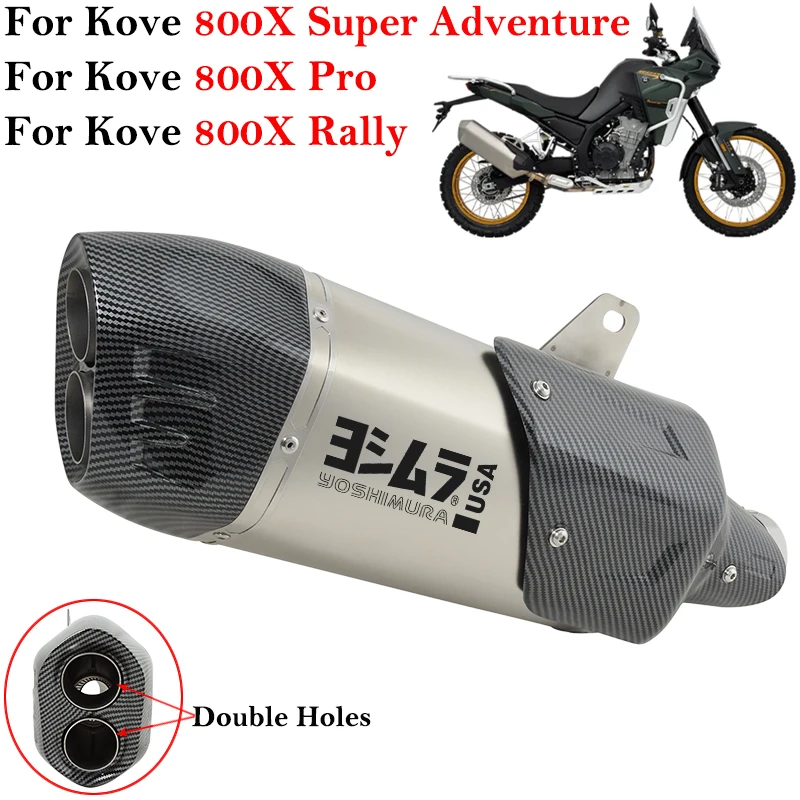 Silencioso Slip-On para Kove 800X Adventure Rally Pro 2023