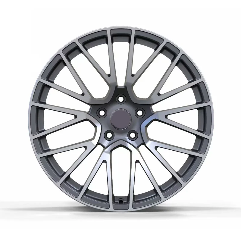 Llantas forjadas 3 piezas 5x108 negras para Tesla Model S, 3 y Y - imagen 3