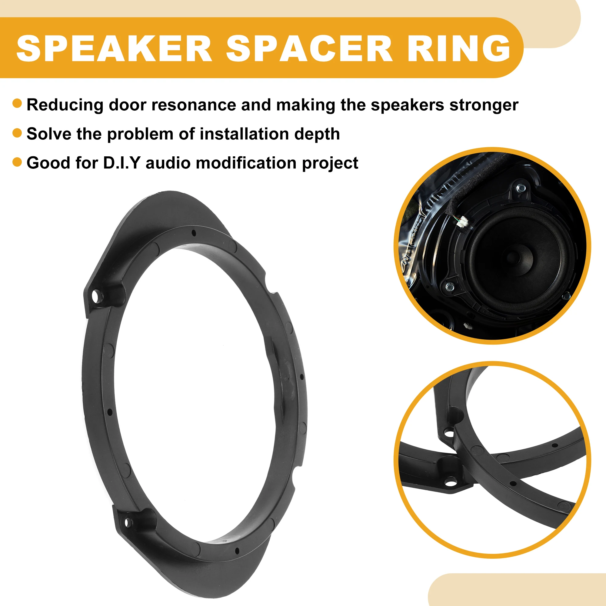 Aro adaptador para tweeter X Autohaux – Mazda 8 2011-2015 - imagen 2