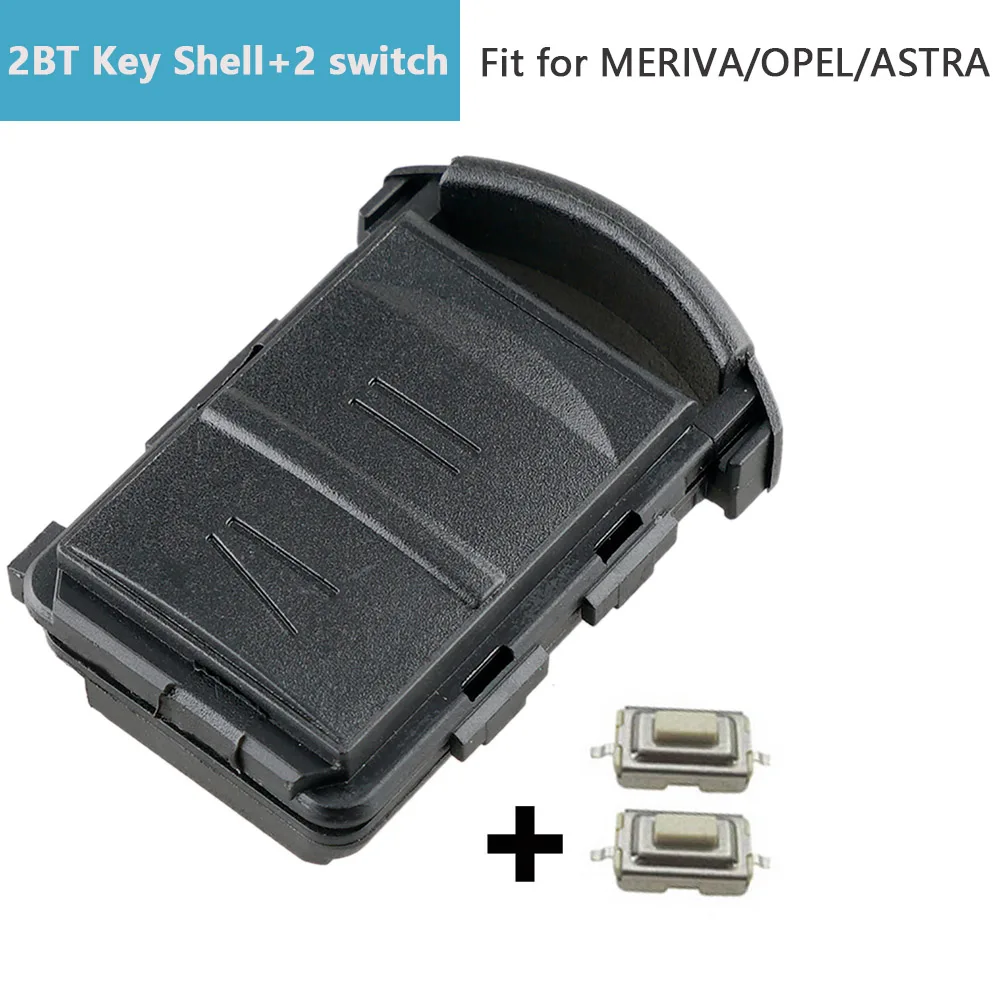 Carcasa de llave Opel 2 botones para Agila Meriva Corsa C Combo - imagen 3