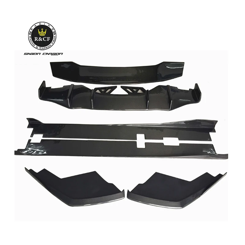 Kit aerodinámico Huracan LP610-4 con alerón GT, faldas y difusor