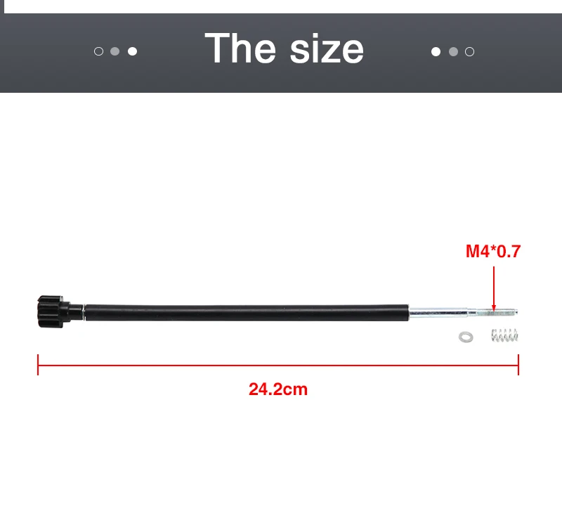 Varias vistas del tornillo
