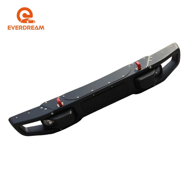 Parachoques delantero de aluminio 10.º aniversario para Jeep Wrangler JK 2007-2017 - imagen 3