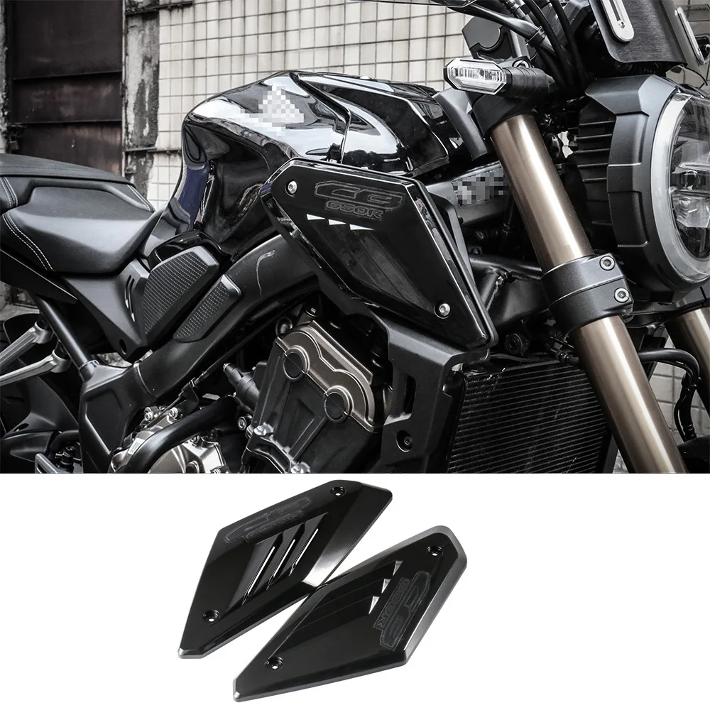 Protector lateral Honda CB650R 2019-2021 negro brillante