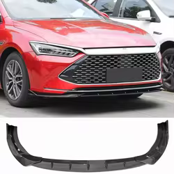 Splitter parachoques delantero negro – BYD Qin Plus DM-i 2021-2023