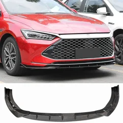 Splitter parachoques delantero negro – BYD Qin Plus DM-i 2021-2023