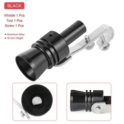 Silbato simulador de turbo universal para escape de coche y moto