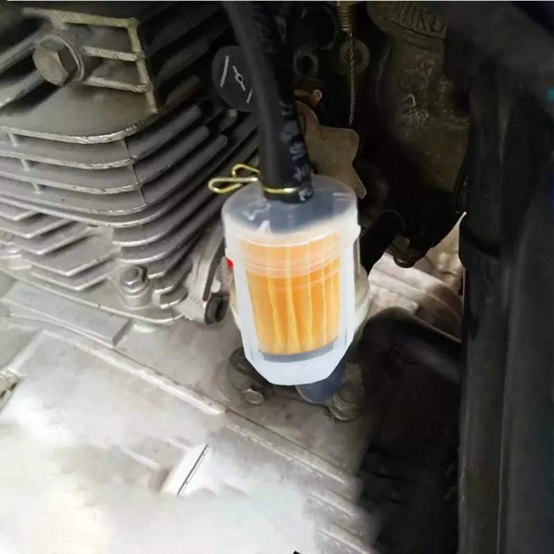 Filtro de aceite de gasolina Universal, carburador de motocicleta y coche, taza de filtro de tubo de aceite, filtro de combustible líquido adecuado para vehículos todoterreno - imagen 3