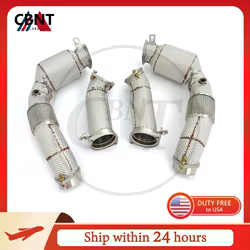 Tubo de bajada CBNT para BMW M5 G90/G99 S68 4.4 V8
