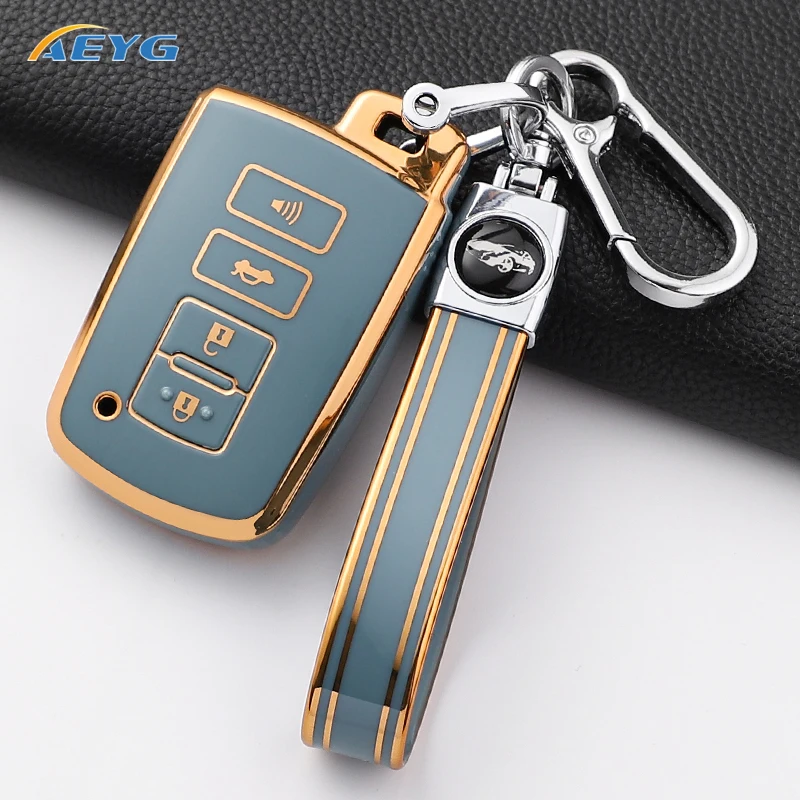 Funda de llave TPU con 4 botones para Toyota Camry, Corolla y RAV4 - imagen 5