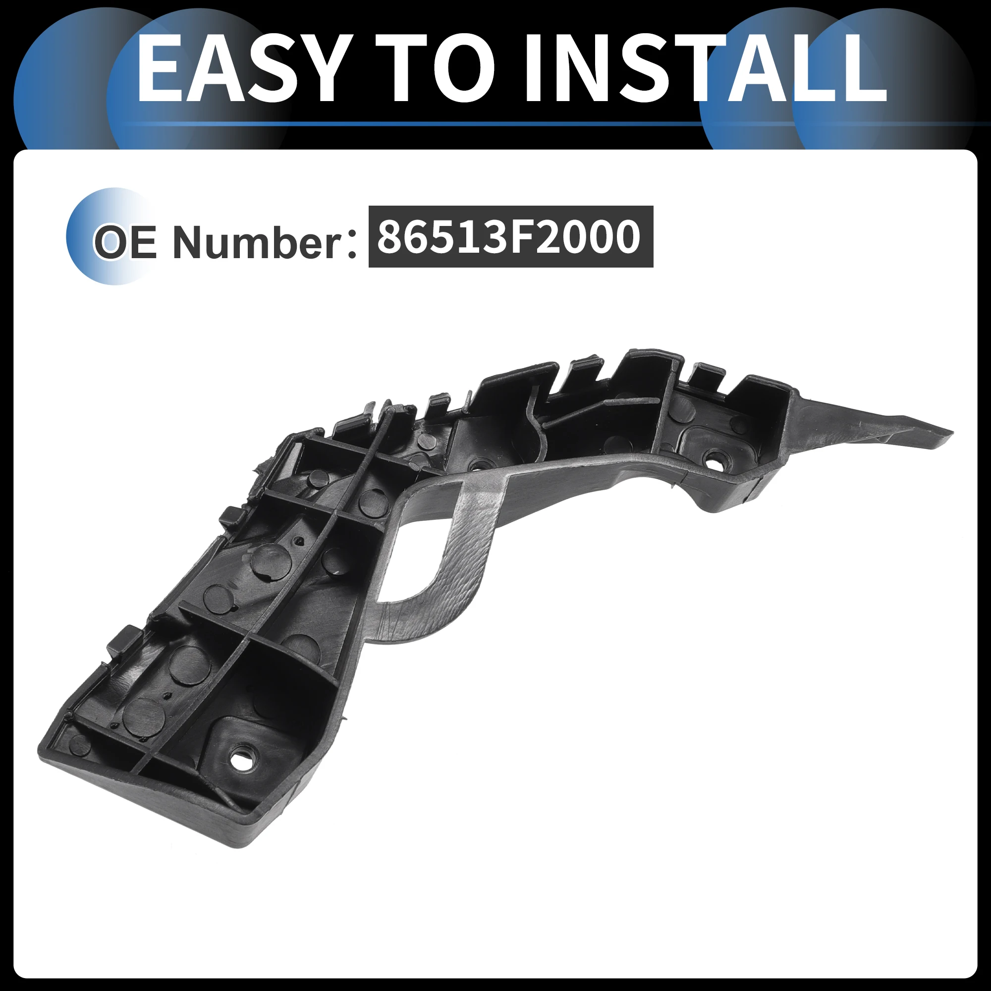 Soporte de parachoques delantero UXCELL 86513F2000 – Elantra 17-18 - imagen 3