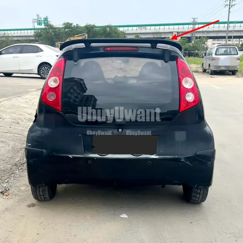 Para Geely Byd F0 accesorios de alerón 2008-2016 Material ABS aleta trasera de coche alerón de maletero de alta calidad alerón trasero F0 piezas de automóvil - imagen 2