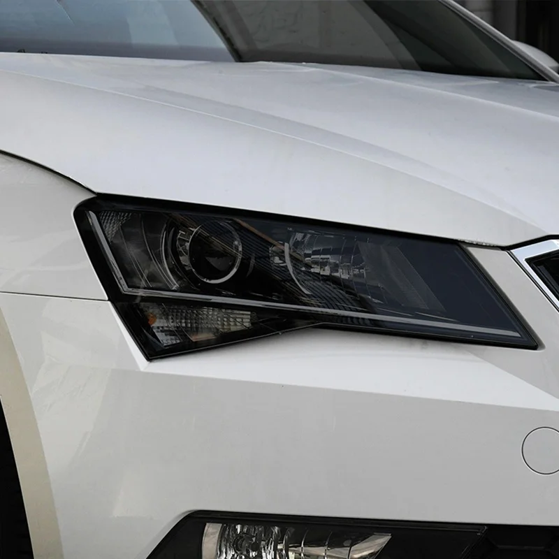 Protector faros TPU transparente Skoda Superb III 2015-2020