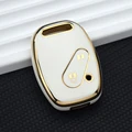2 button white cover