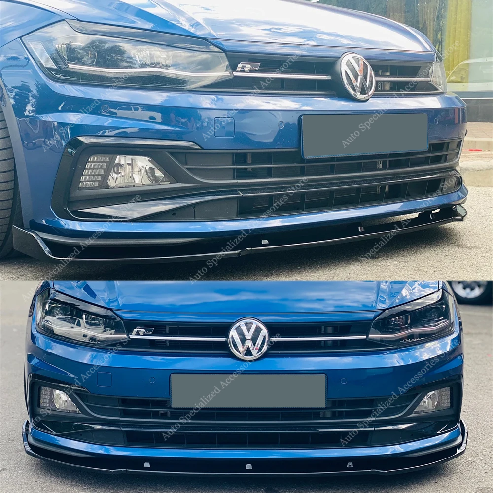 Detalle del diseño del divisor delantero para Polo GTI R-Line