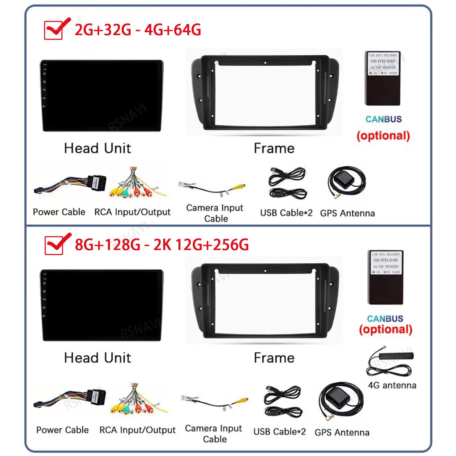Radio multimedia Android 15 con CarPlay para SEAT Ibiza 6J (2009-2016) - imagen 3