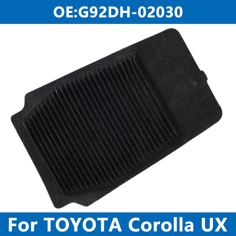 Filtro habitáculo G92DH-02030 para Lexus UX y Toyota Corolla híbrido