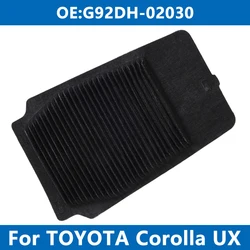 Filtro habitáculo G92DH-02030 para Lexus UX y Toyota Corolla híbrido