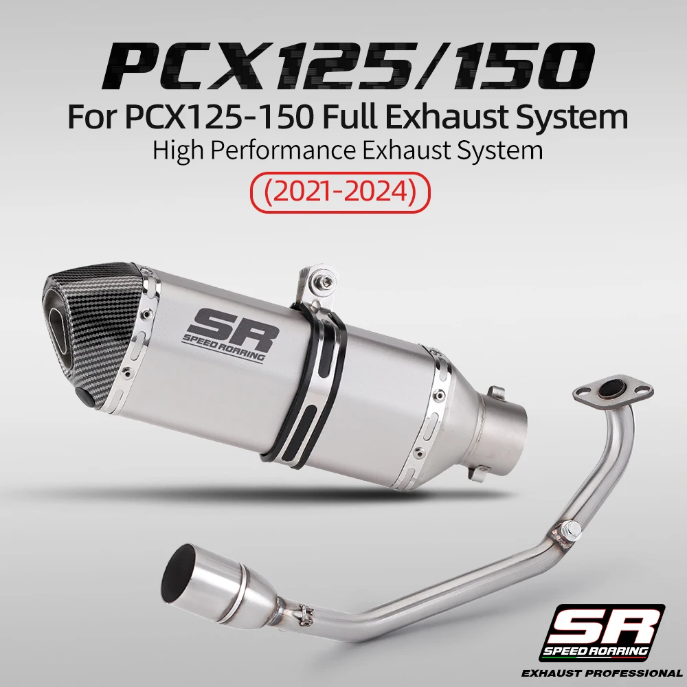Sistema de escape completo para Honda PCX 125/150 2021-2024
