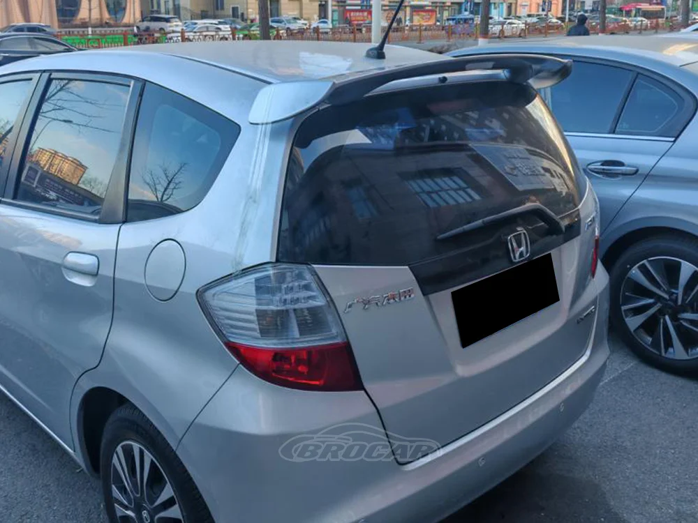 Para 2001-2020, Honda Fit JAZZ Hatchback GD3 GE8 GK5 GEN 1 2 3, alerón sin pintar de plástico ABS de alta calidad, alerón de maletero - imagen 2