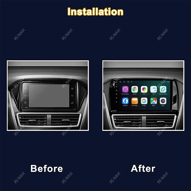 Autoradio multimedia con pantalla 2K