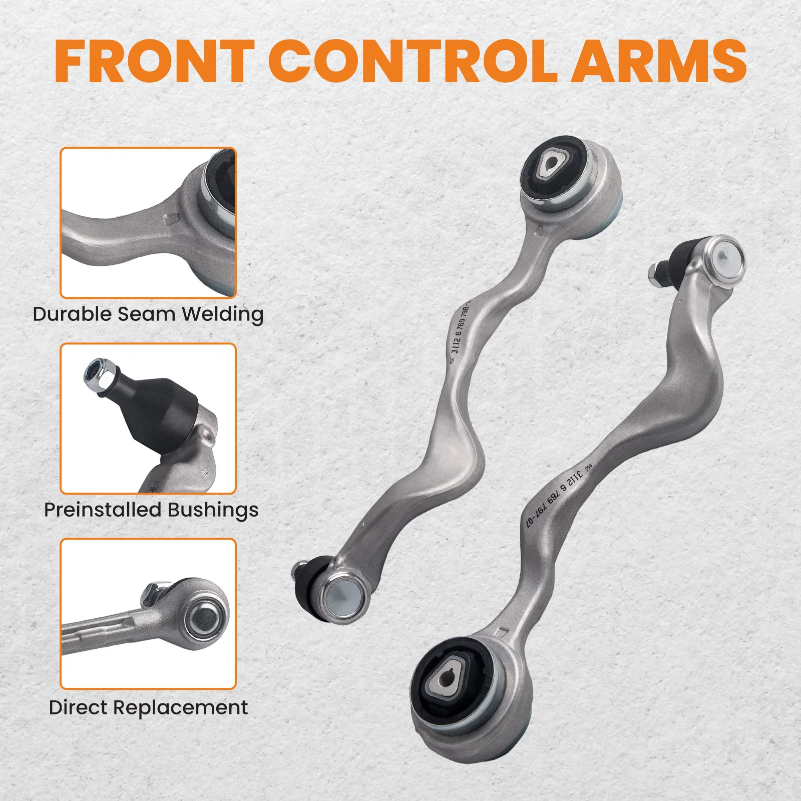 Brazo de control delantero Wishbone para BMW Serie 3 E90/E91/E92/E93 - imagen 5