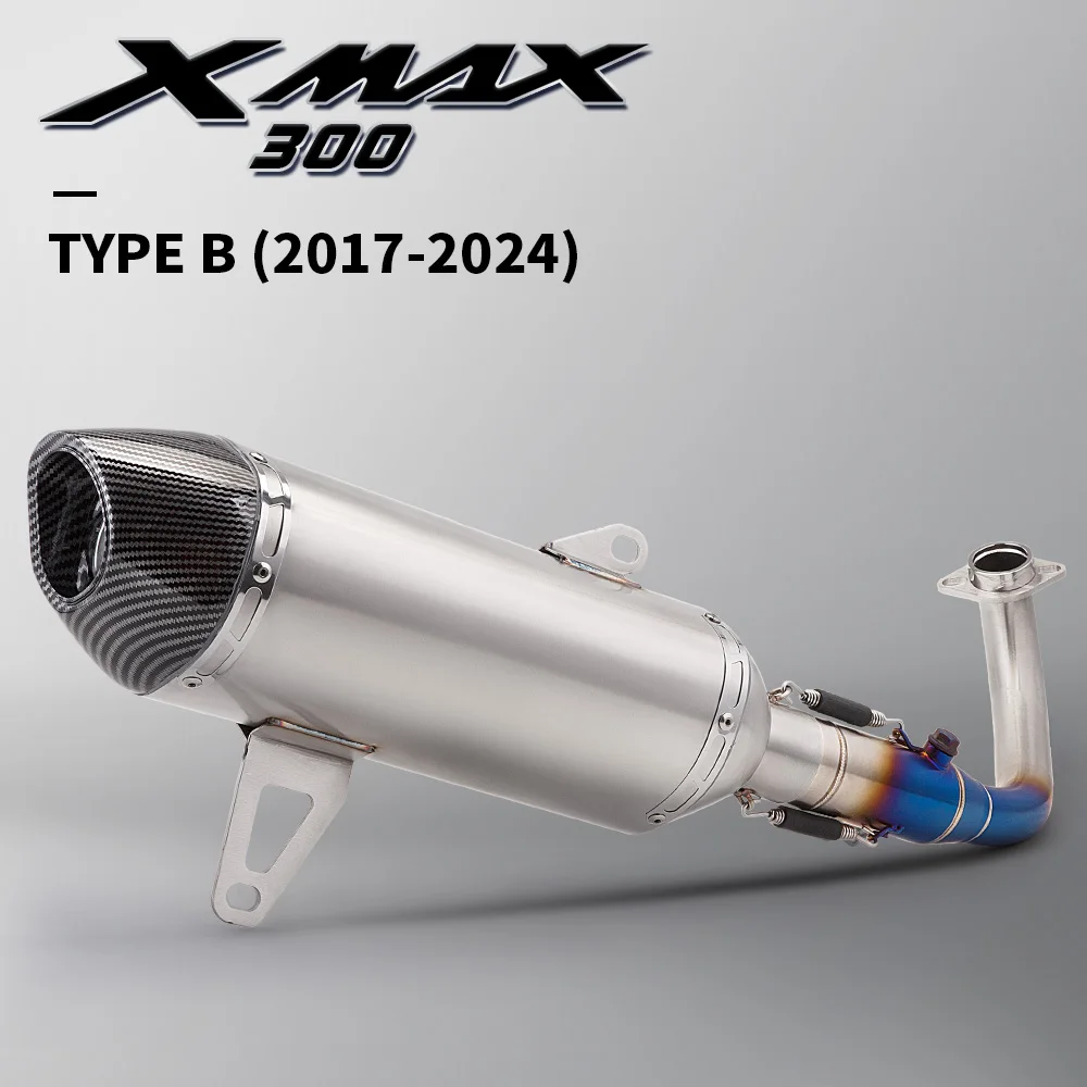 Silenciador de escape modificado para XMAX 250