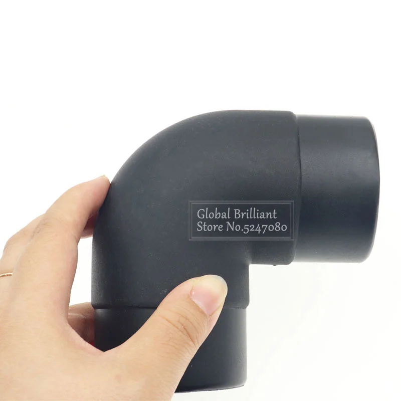 60Mm Luchtkanalen Plastic Pijp Elleboog Outlet Connector Fit Voor Eberspaecher Webasto Heater Auto Accessoires L Luchtkanalen Pijp - imagen 2