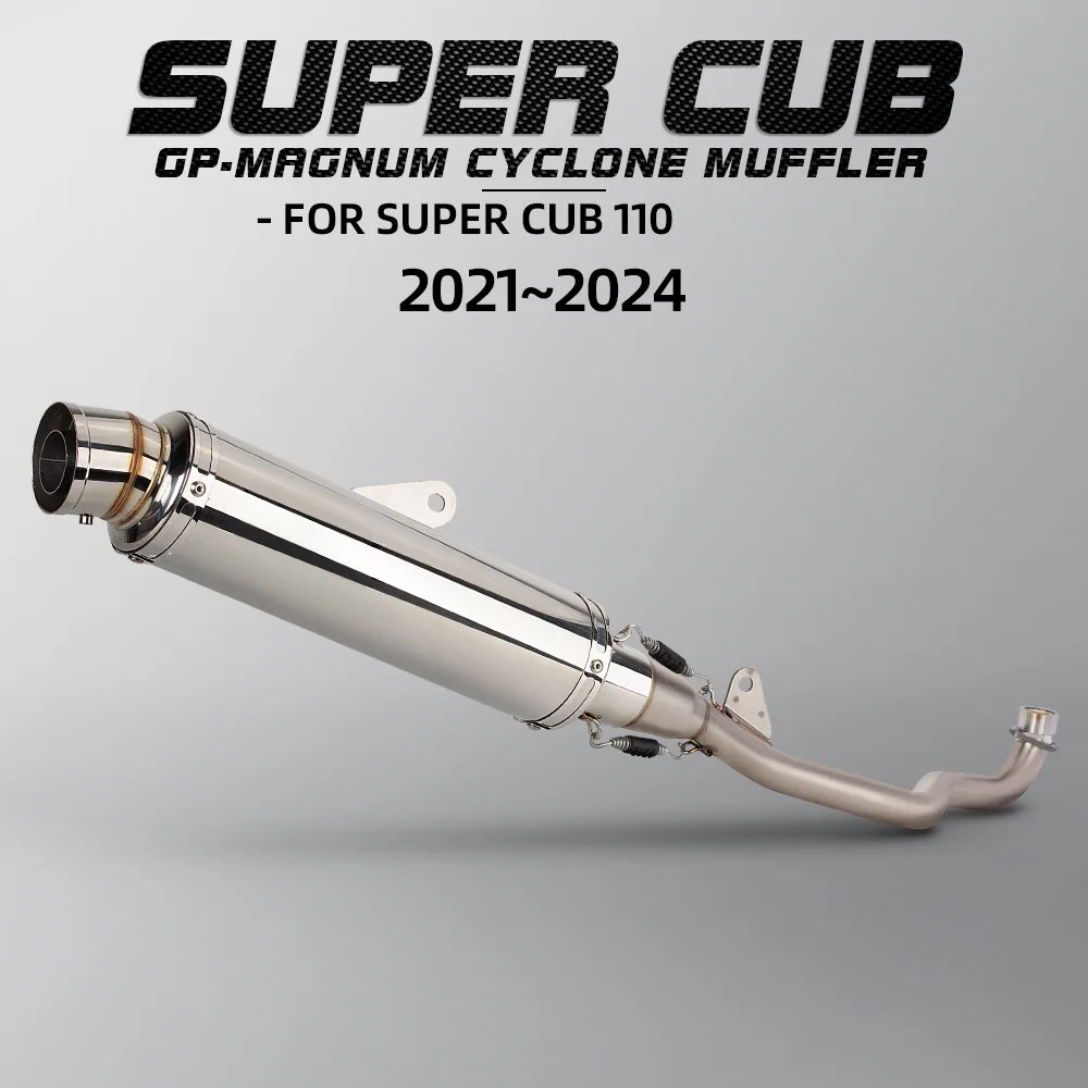 Escape GP-89 con DB Killer para Honda Super Cub 110 2021-2024