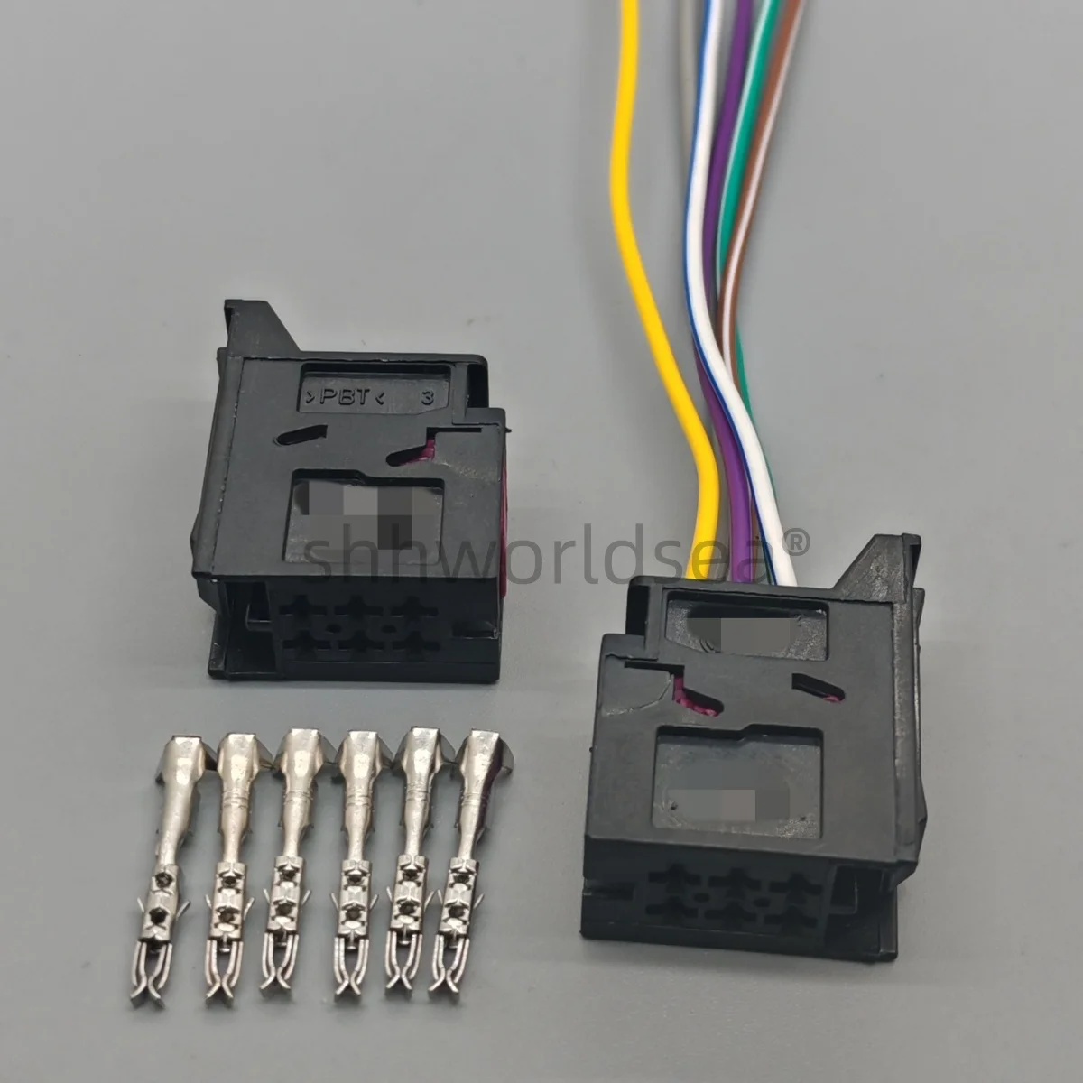 Conector enchufe 6 pines 1,5mm faro trasero Audi A1 Q3 6Q0937702 - imagen 2