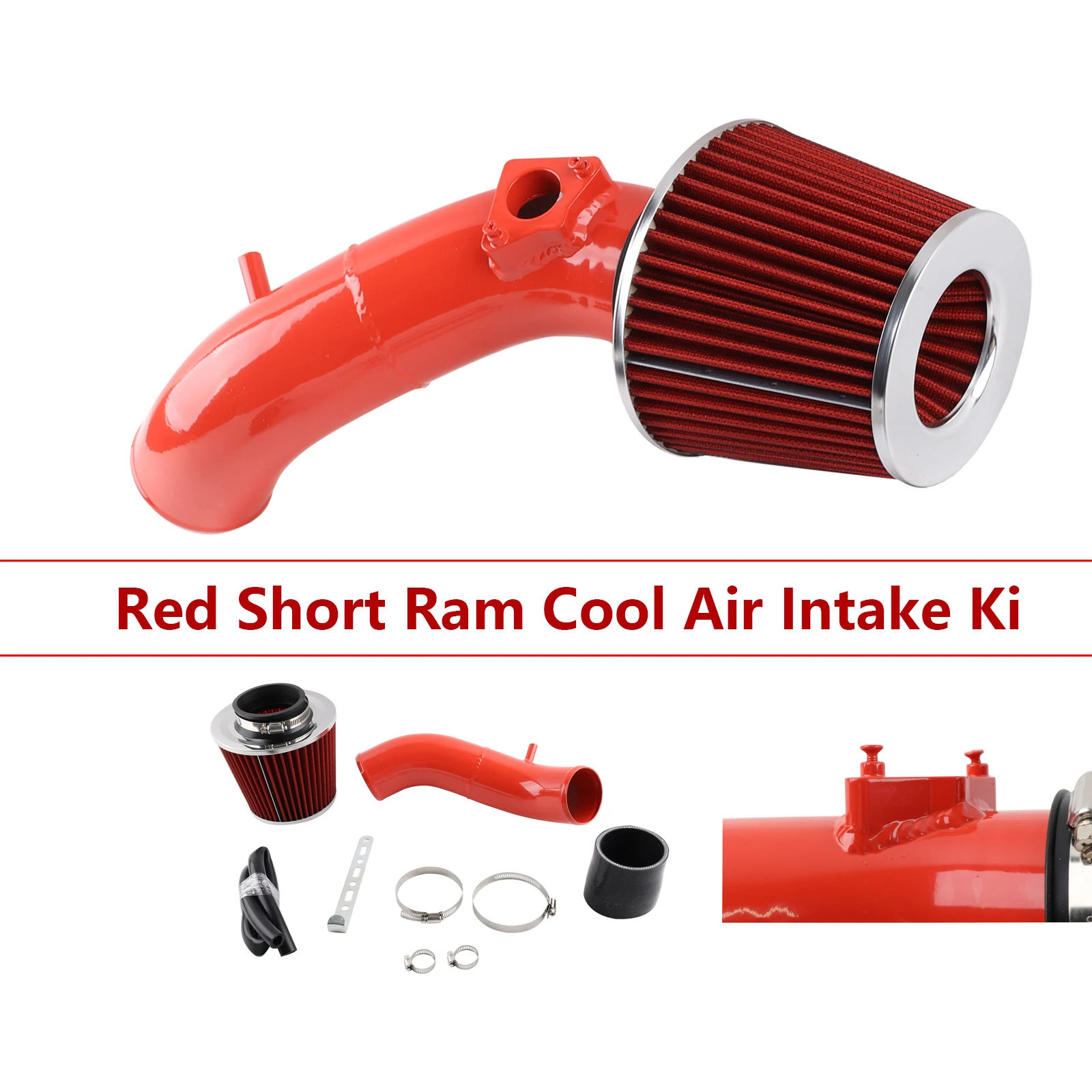 Shortram Kit Admisión Fría Rojo Honda Accord 2.4 2008-2012 - imagen 2