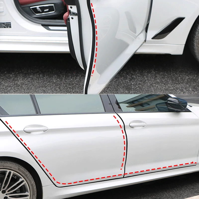 Burlete en B para puerta de coche, tira selladora de goma - imagen 2