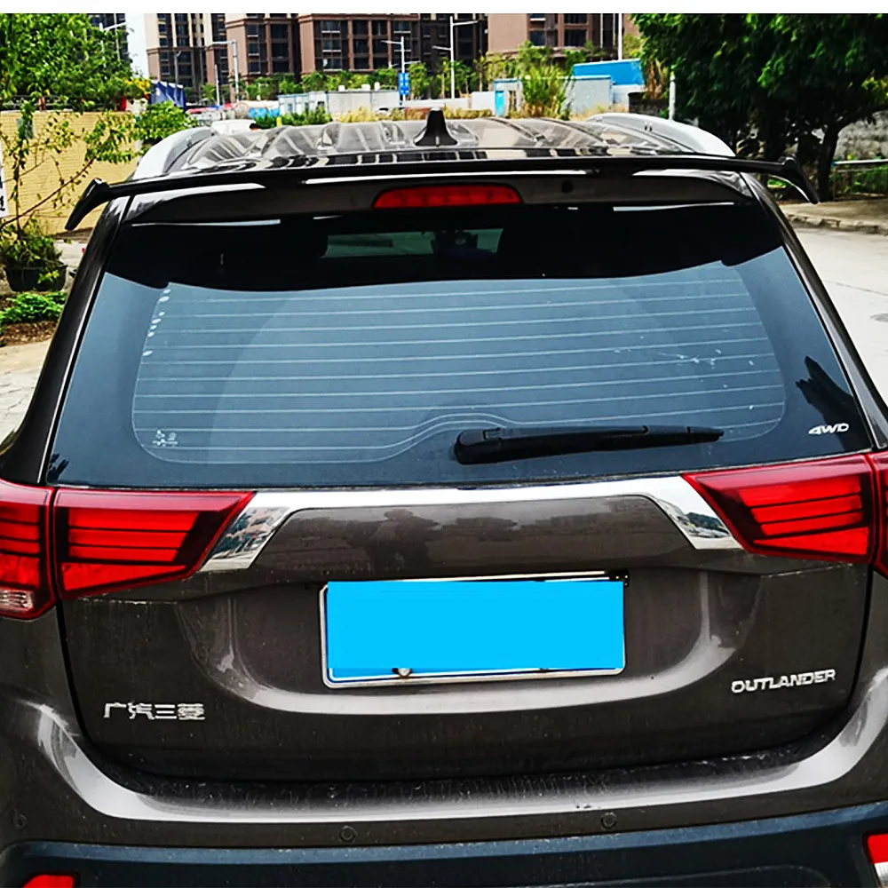 Alerón de techo Mitsubishi Outlander 2013-2019, acabado carbono - imagen 2