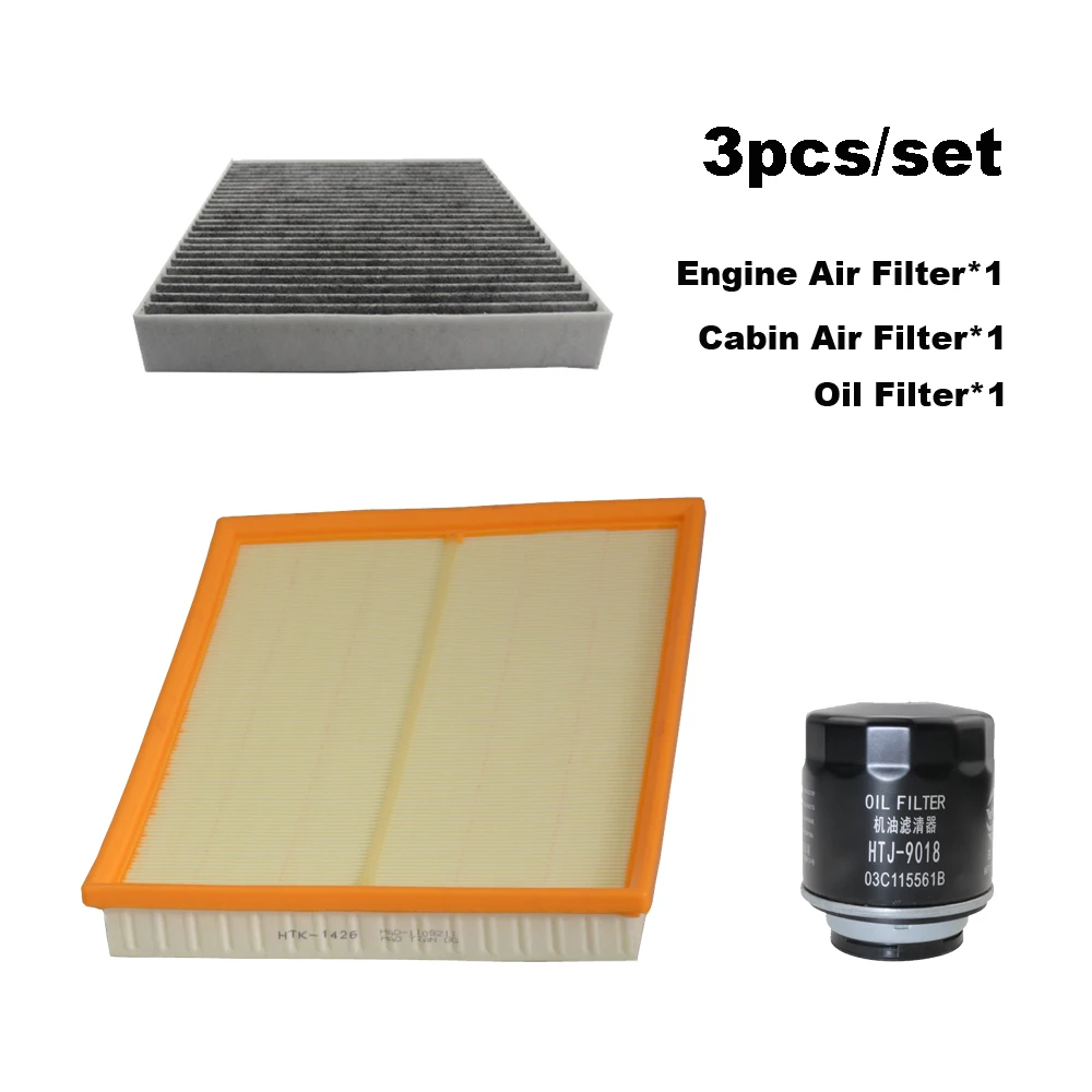 Kit Filtros BYD Song Pro DM 1.5 T-Hybrid - Aceite, Aire, Habitáculo