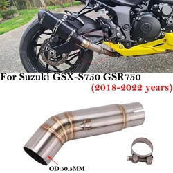 Tubo intermedio escape Suzuki GSX-S 750 BK750