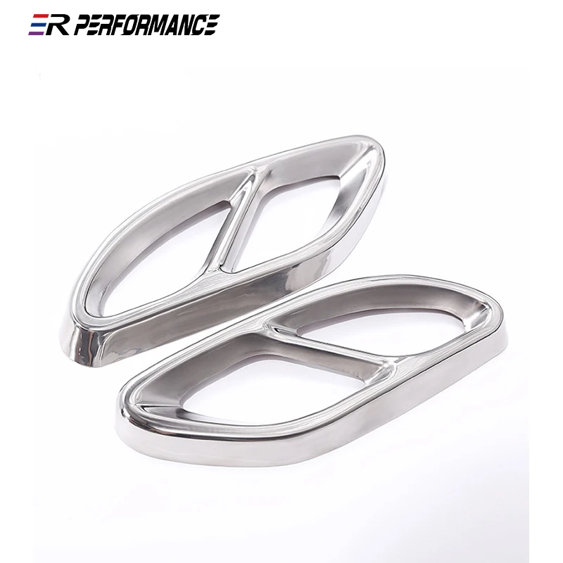 Embellecedor de escape de acero inoxidable para Mercedes GLA - imagen 2