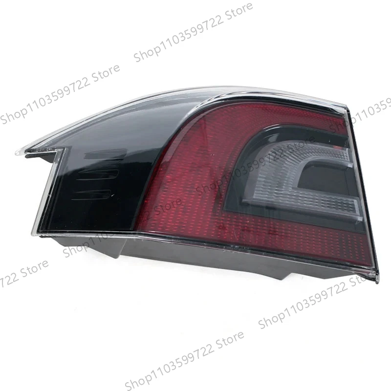 Vista lateral del conjunto ptico LED