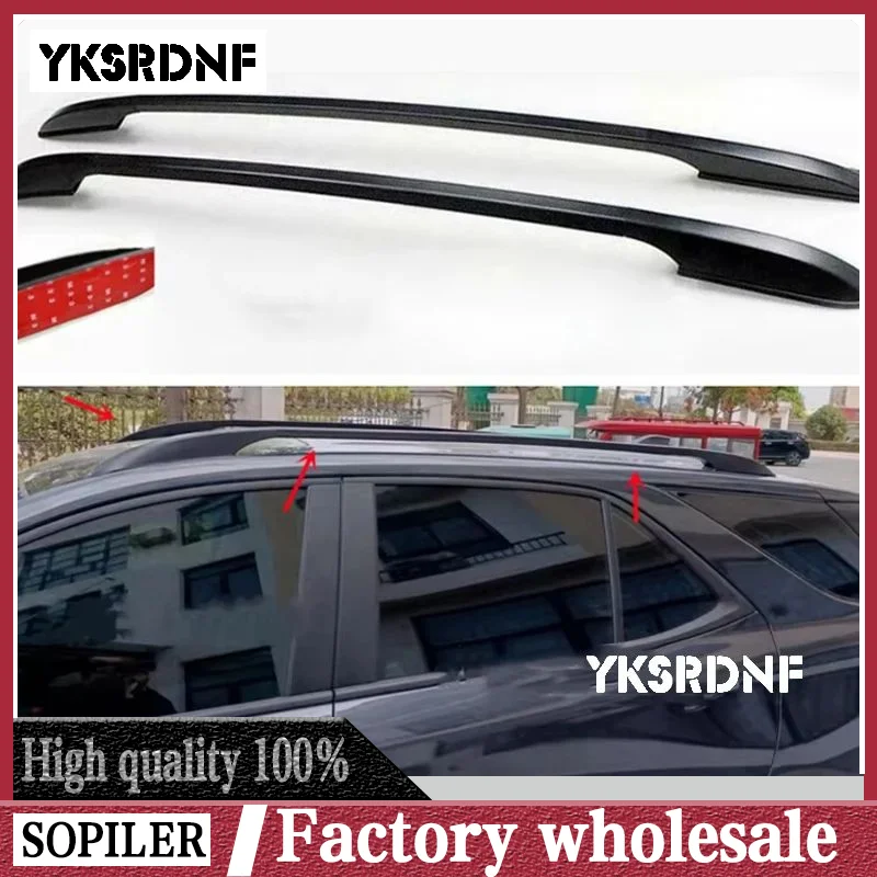 Barras portaequipajes negras para Chevrolet Equinox