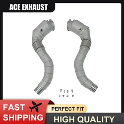 ACE tubo de escape flujo libre con catalizador BMW N63 4,4