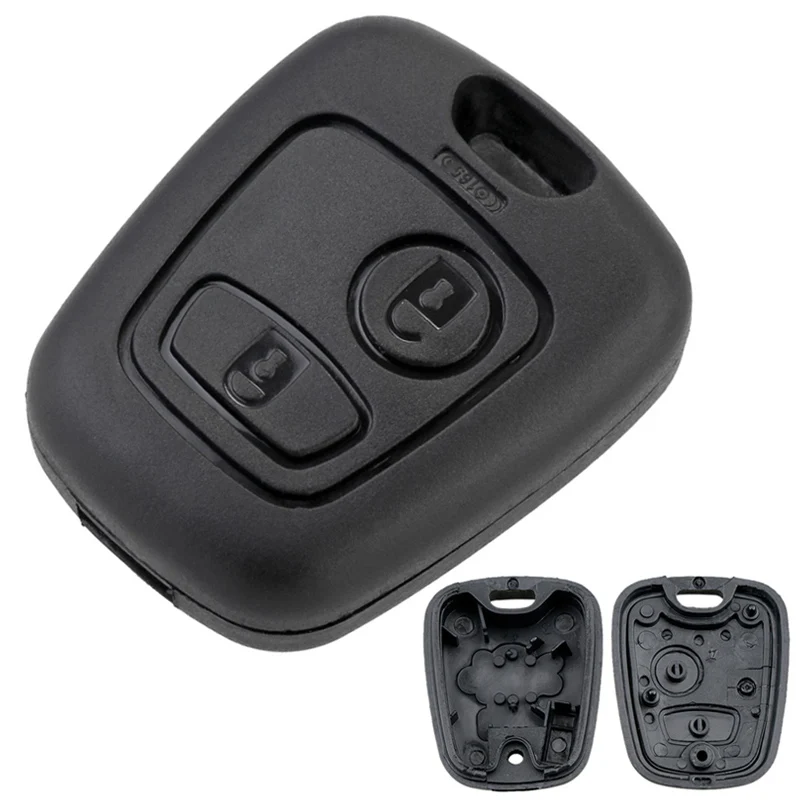 Carcasa de llave remota 2 botones Citroen C1 C2 C3 C4 y Peugeot 307