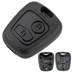 Carcasa de llave remota para Citroën C1 C2 C3 C4 y Peugeot 307