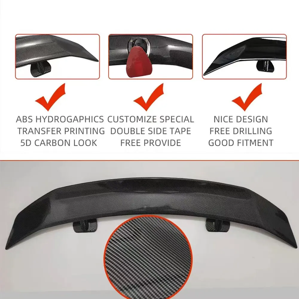 Alerón trasero ABS negro para Ford Mondeo 2013-2023 estilo L - imagen 4