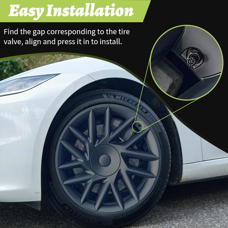 Tapacubos Tesla Model 3 Highland 18 pulgadas - imagen 3
