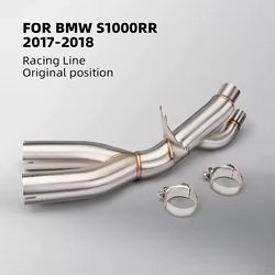 Tubo intermedio de escape Racing Line BMW S1000RR/S1000R 2017-18
