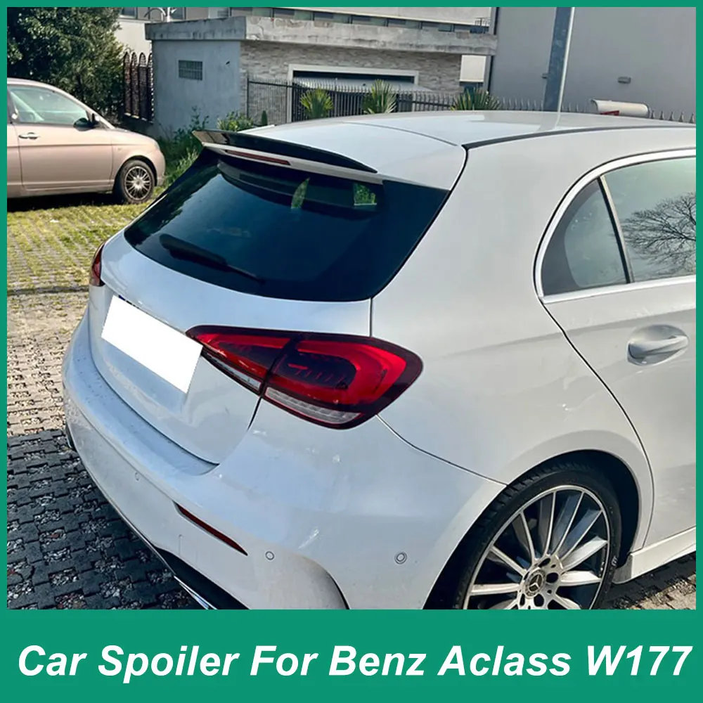 Alerón de techo trasero ABS carbono para Mercedes W177 2019-2024