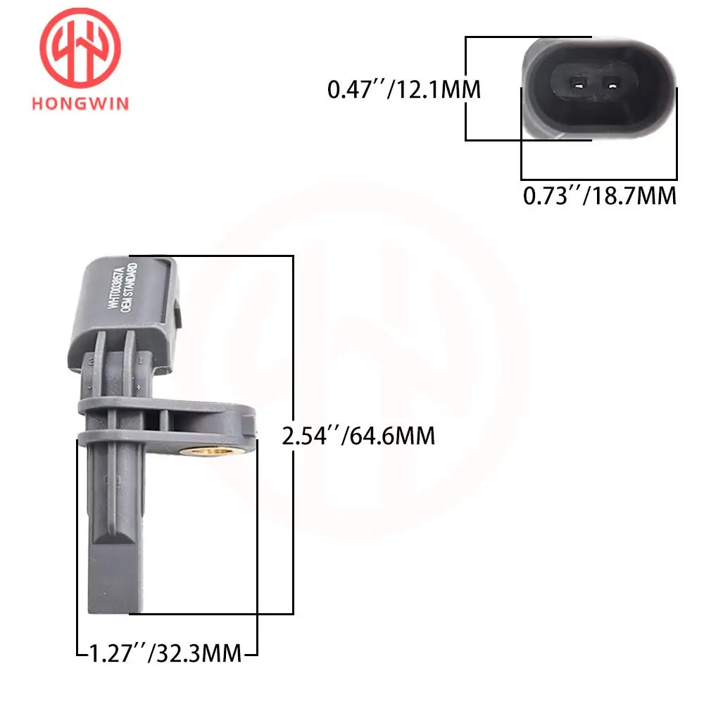 Sensor ABS Trasero Derecho WHT 003857A – VW Golf Passat Audi A3 - imagen 2
